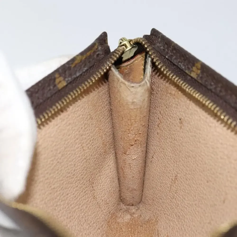 Louis Vuitton Monogram Bucket GM Accessory Pouch Brown